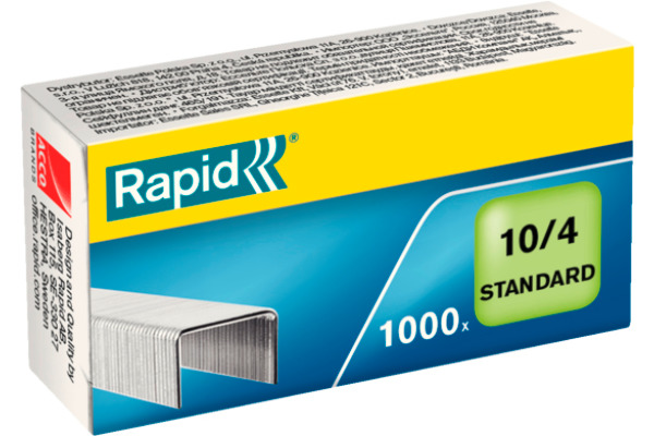 RAPID Heftklammern No.10 24862900 verzinkt 1000 Stück
