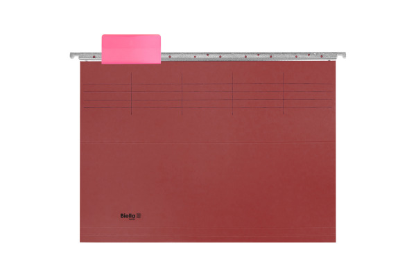 BIELLA Hängemappen-Set A4 27125545U rot 32x25cm 25 Stück