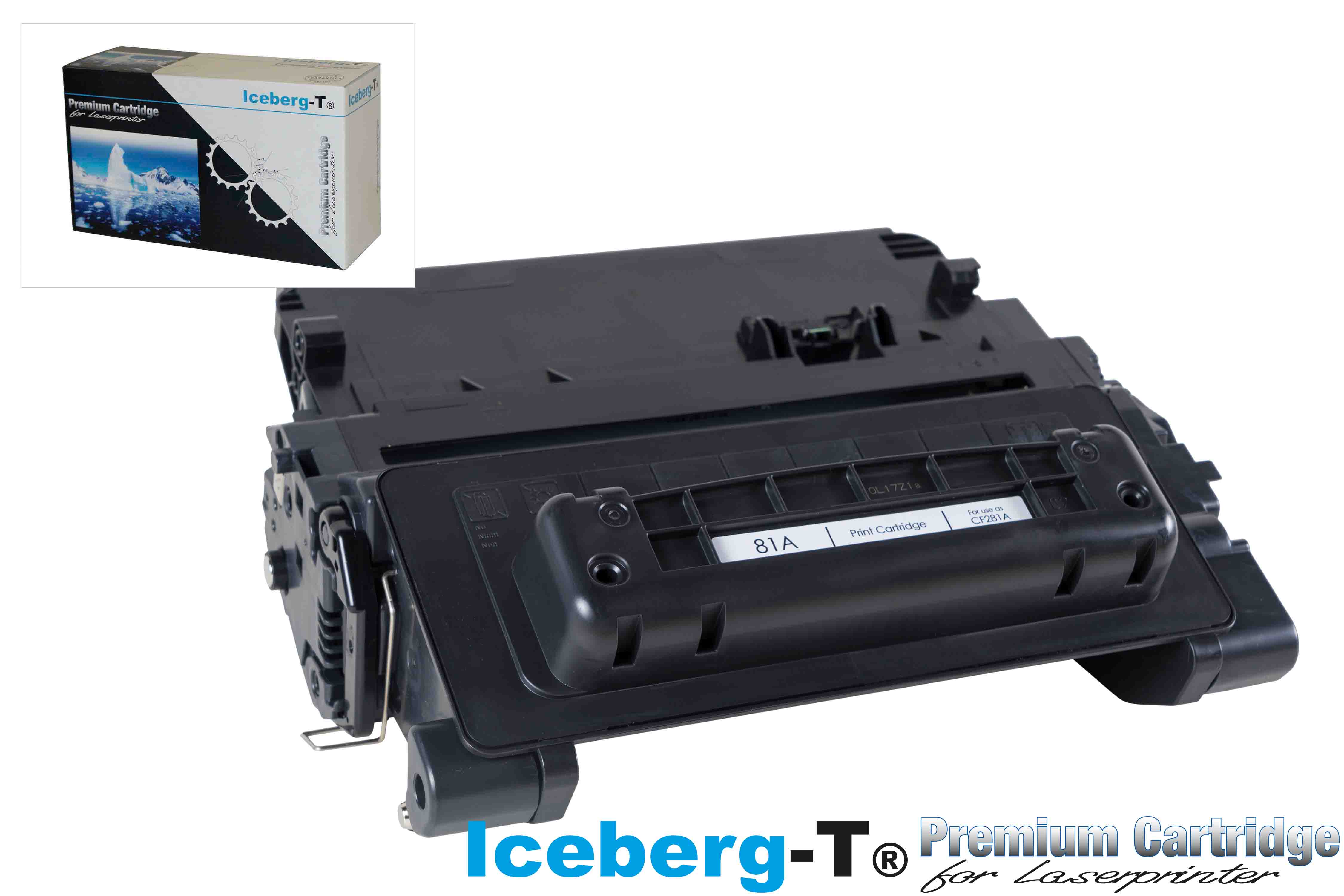 Iceberg-T Toner CF281A / 81A 10'500 Seiten, schwarz
