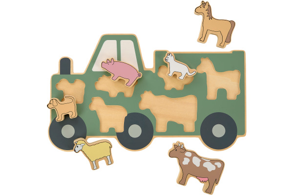 JABADABAD Puzzle Bauernhof 30x18cm W7312
