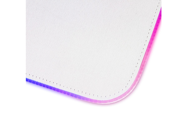 DELTACO RGB Gaming Mousepad GAM-079-W XL Wide, White