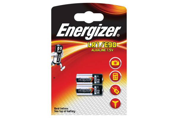 ENERGIZER Batterien Spezial 1.5V LR1/E90 2 Stück