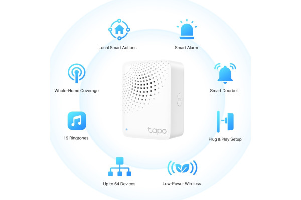 TP-LINK Tapo H100 TAPO H100 Smart IoT Hub with Chime