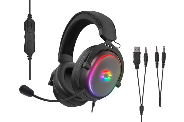 SPEEDLINK CONUX Gam.Stereo Headset RGB SL-860017 PC,PS5,PS4,Xbox,NSW,OLED,Lite