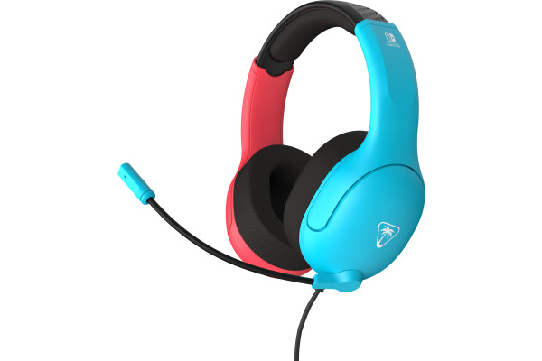 TURTLE B. Airlite Fit Headset TBS800225 Wired ,Neon Blue,Red,NSW