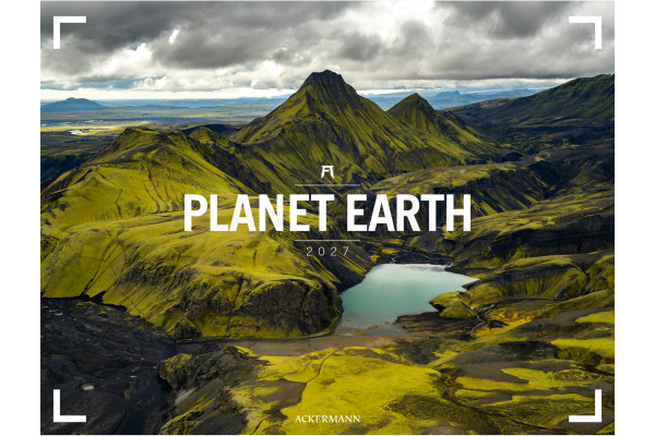 ACKERMANN Bildkalender 2027 3714 Planet Earth DE/E 66x50cm