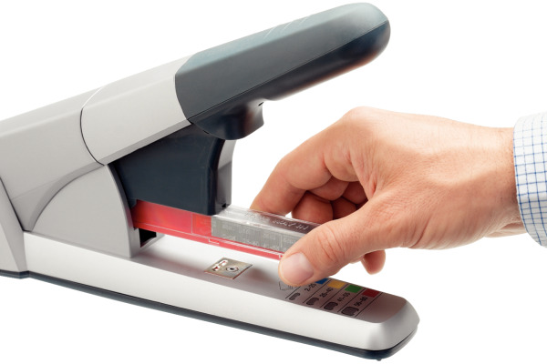 LEITZ Blockhefter 5551 55510084 hellgrau 80 Blatt