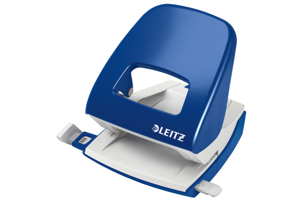 LEITZ Bürolocher NewNeXXt 5.5mm 50086035 blau f. 30 Blatt Blister