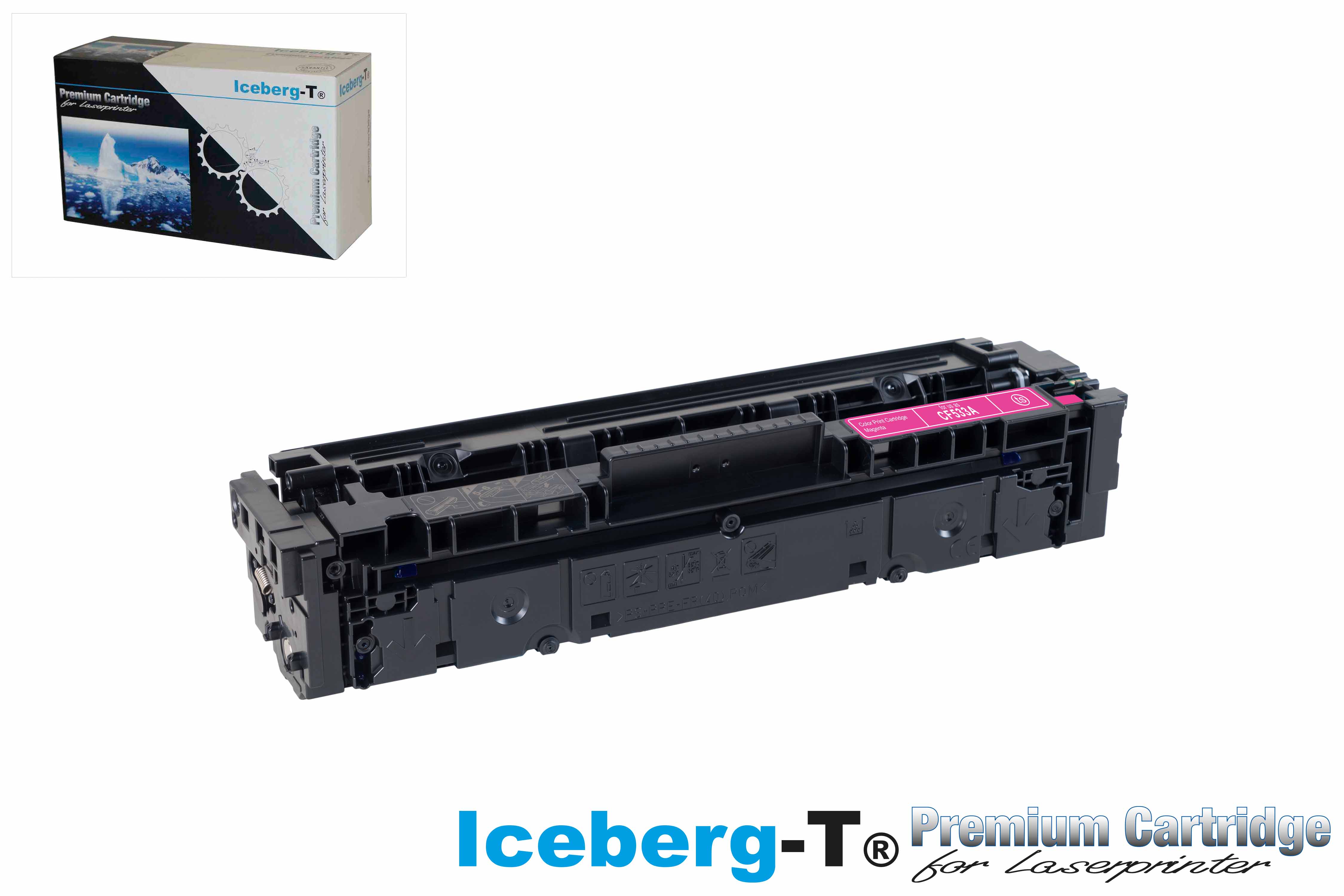Iceberg-T Toner CF533A / 205A 900 Seiten, magenta