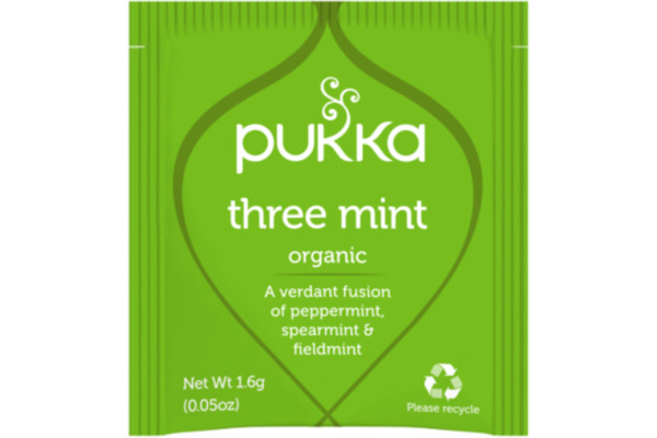 PUKKA Three Mint 4091016 Bio Kräutertee 20 Beutel