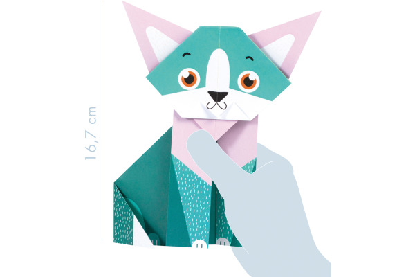 MANDARINE Origamipapier 12x12cm OR508C Mon petit Katze 20 Blatt