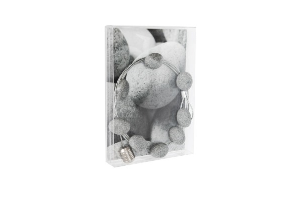 TRENDFORM Fotoleine STONE TF5150 8 Magnete,150 cm,Postkarte