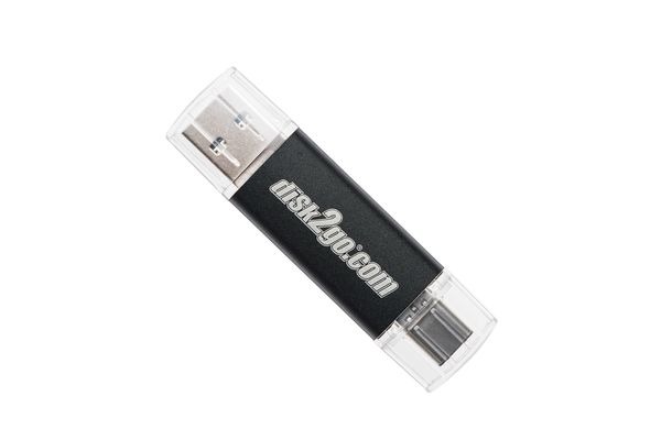 DISK2GO USB-Stick switch 32GB 30006592 Type-C USB 3.1 Type-A USB 3.0