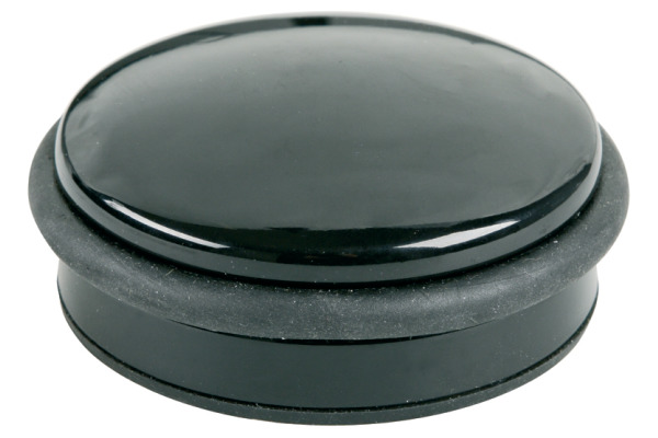 WESTCOTT Türstopper E-1900200 schwarz, rutschfest 1,1kg