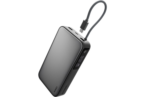 AUKEY Spark Sling 20000mAh PB PB-Y48 GR 100W PD Bild-in-USB-C Cal.Gr