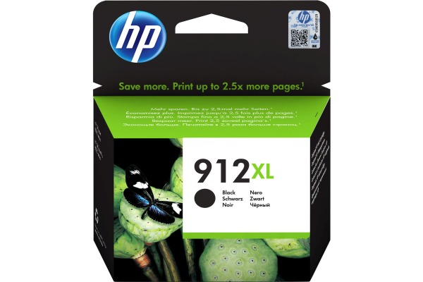 HP Tintenpatrone 912XL schwarz 3YL84AE OfficeJet 8010/8020 720 S.