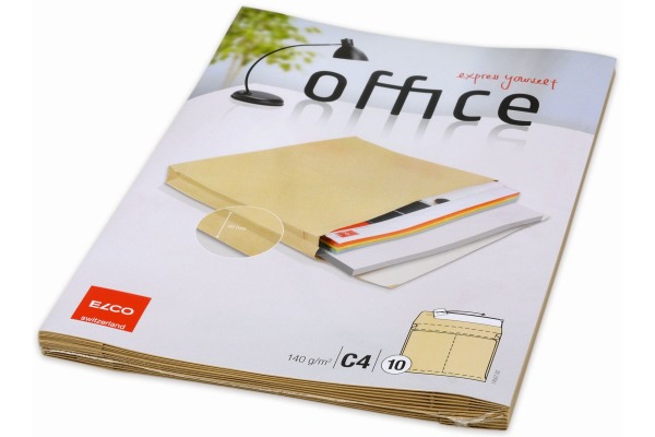 ELCO Couvert C4 74507.92 mit Falten braun 140g 10 Stück