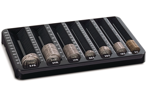 RIEFFEL Geldkassetten Einsatz A12702 für CHF 276x179x70mm