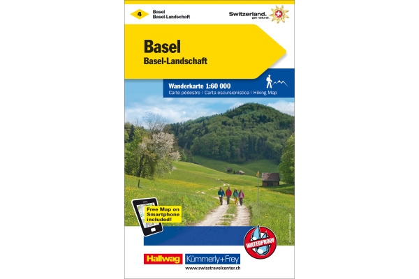 KÜMMERLY Wanderkarte 325902204 Basel-Basel-L 1:60'000