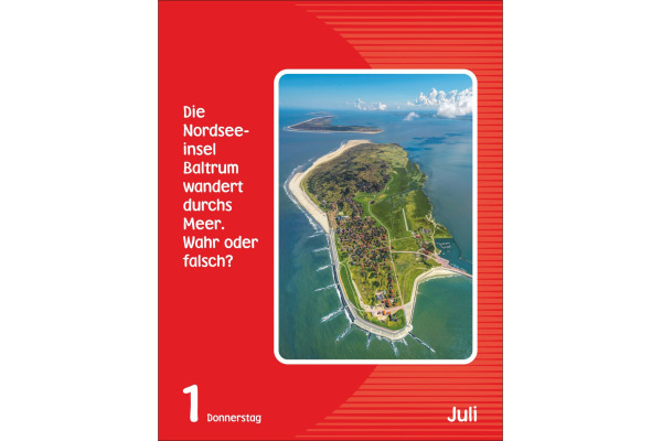 HARENBERG Abreisskalender 2027 210470027 Wissen für Kids DE 12.5x16cm