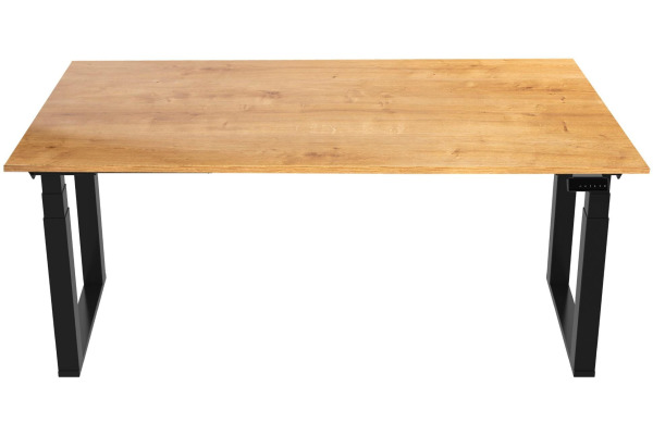 CONTINI Bürotisch ET223Q 160x80cm 109450 Eiche/schwarz