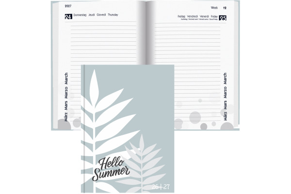 BIELLA Schüleragenda Summer 26/27 44910027U 1T/1S 12x16.5cm
