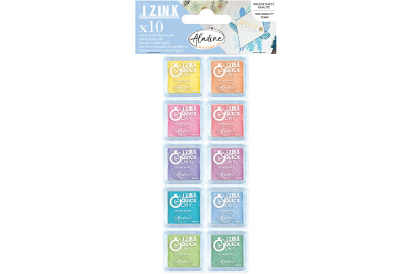 ALADINE Stempelkissen 03977 ass. pastell 10 Stück