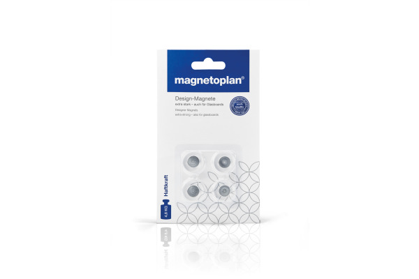 MAGNETOP. Design Magnete Acryl 1681020 20mm 4 Stk.