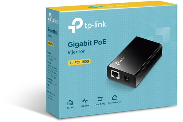 TP-LINK POE150S POE150S IEEE 802.3af PoE Injector