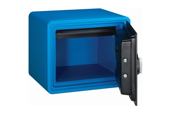 RIEFFEL Feuerschutztresor VT-FS A19083 blau, mit Elektronikschloss