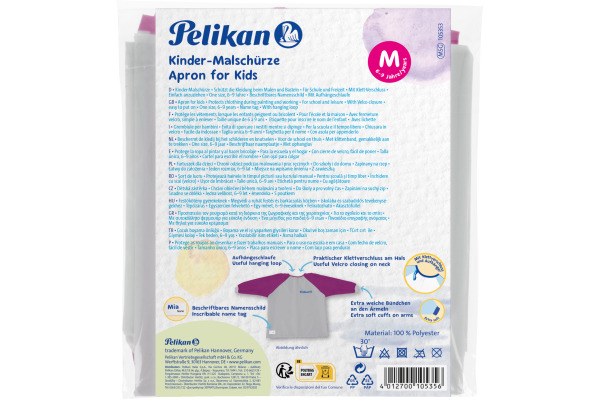 PELIKAN Malschürze mit langen Ärmeln 105353 beere