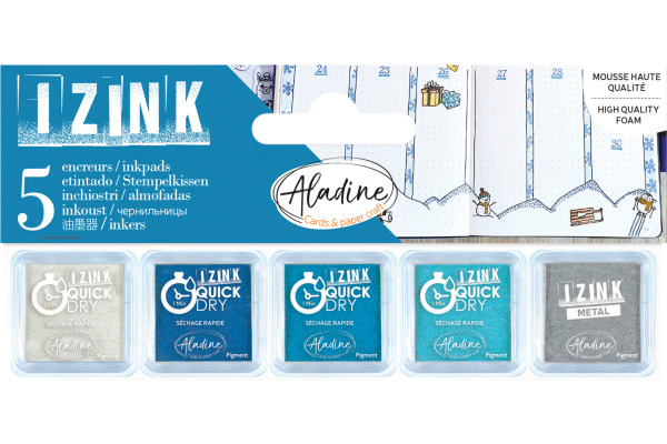 ALADINE Stempelkissen 03930 Frost 5 Stück
