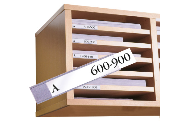 3L Beschriftungsfenster 40x150mm 7540-10 PVC selbstklebend 10 Stück