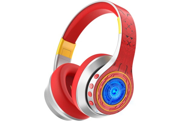 ICLEVER Active Noise Cancel Headph. C09-2301N BTH24, BT, 48h, red/silver
