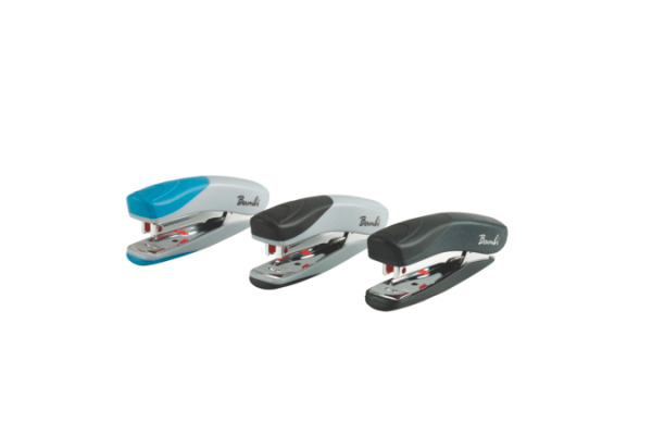 REXEL Mini-Heftgerät Bambi 2100154 3 Farben ass. 12 Blatt