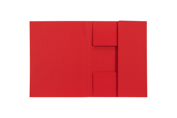 BIELLA Aktensammler Recycolor 17243045U 3 Klappen, rot