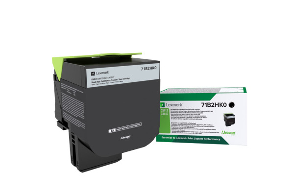 LEXMARK Toner-Modul HY return schwarz 71B2HK0 CS31/41/51x 6000 Seiten