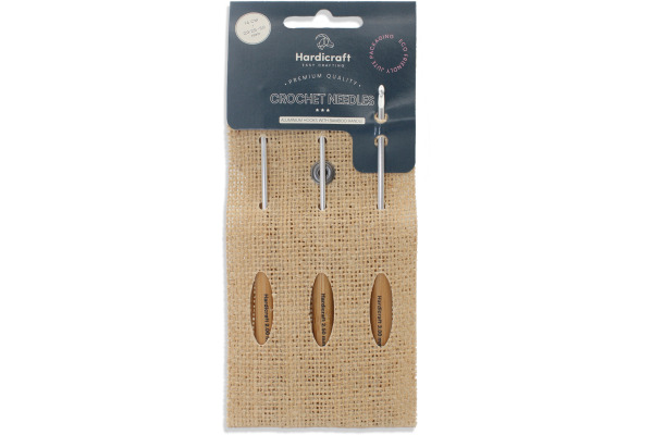 HARDICRAF Häkelnadel-Set 14cm HC-70MB11 3 Stück