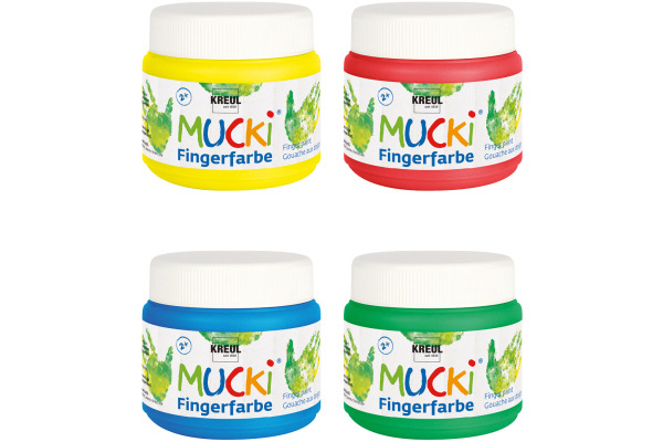 C. KREUL Fingerfarben 150ml KR-2314 4 Farben