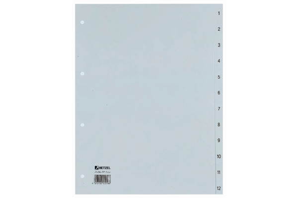 HETZEL Register A4 25256481 1-12
