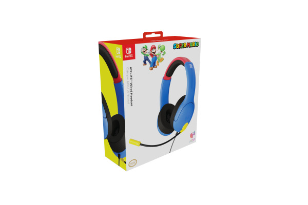 PDP Airlite Wired Headset 500-162-M NSW, (Mario)