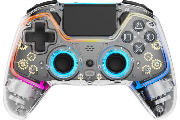 DELTACO Wireless Controller PS4 GAM-169-T Transparent