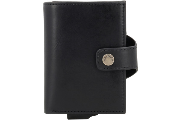 VALENTA Card Case Plus Wallet Luxe 588447 Black