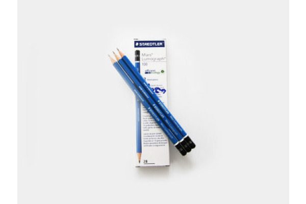 STAEDTLER Bleistift MARS 4B 100-4B Lumograph 100
