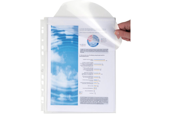 EXACOMPTA Schutzhülle A4 5503E 25mm 10 Stück