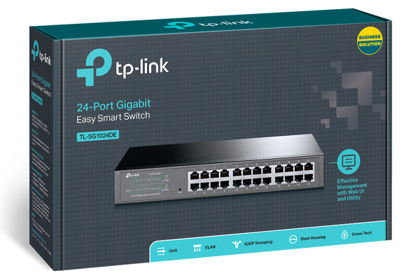 TP-LINK TL-SG1024DE TL-SG1024 24-Port Gigabit Smart Switch