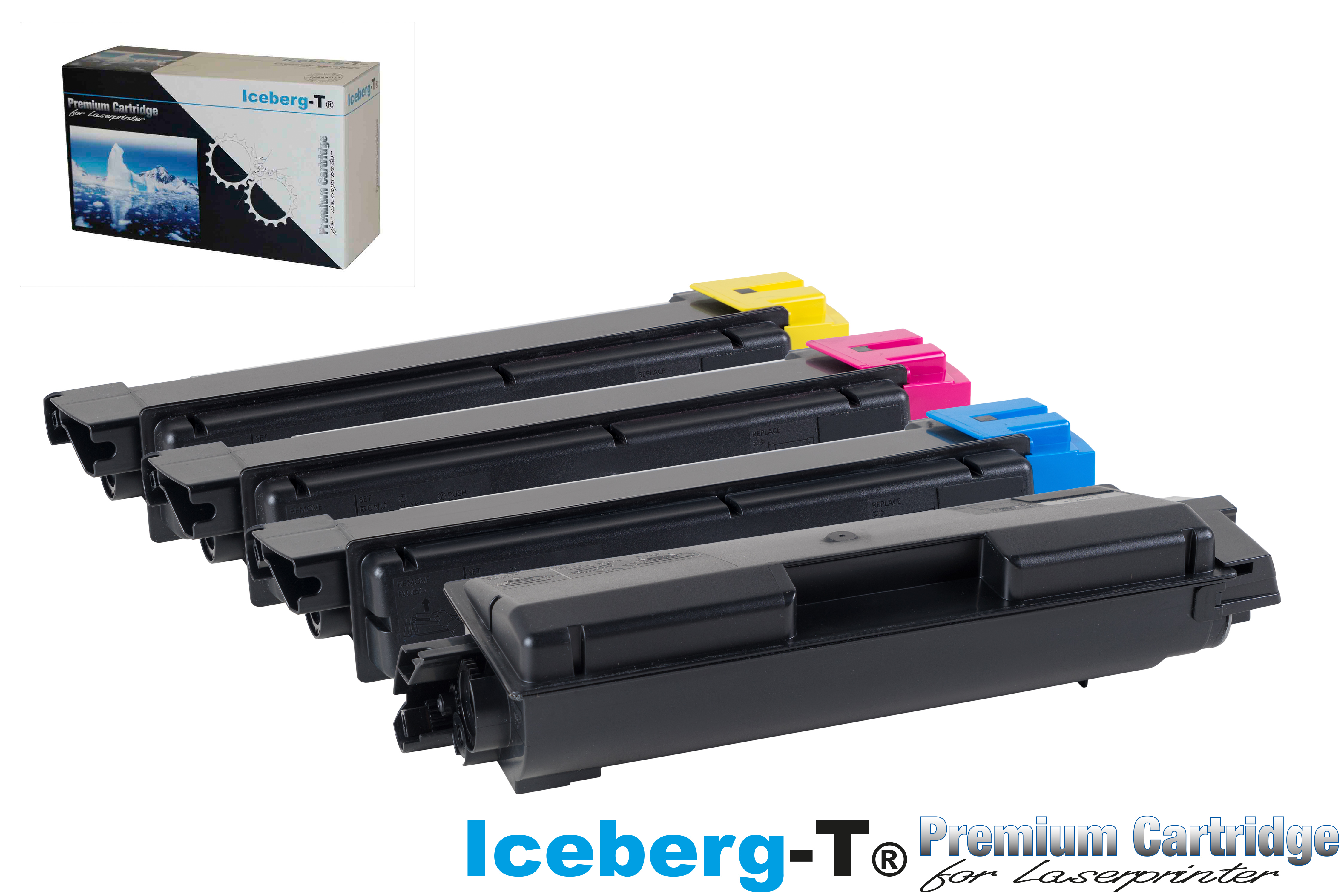 Iceberg-T Toner SET TK-5135 Set mit allen vier Farben