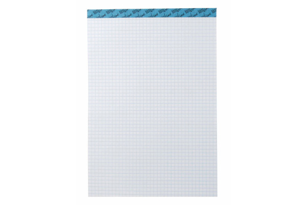 BÜROLINE Büroblock weiss A7 725270 kariert, 70g, 4mm 100 Blatt