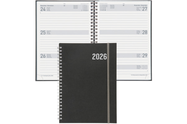 BIELLA GA Dispo Term Savana 2026 808591270 1W/2S grau ML 14.5x20.5cm