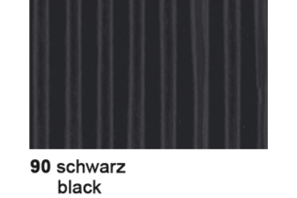 URSUS Wellkarton 50x70cm 9202290 260g, schwarz